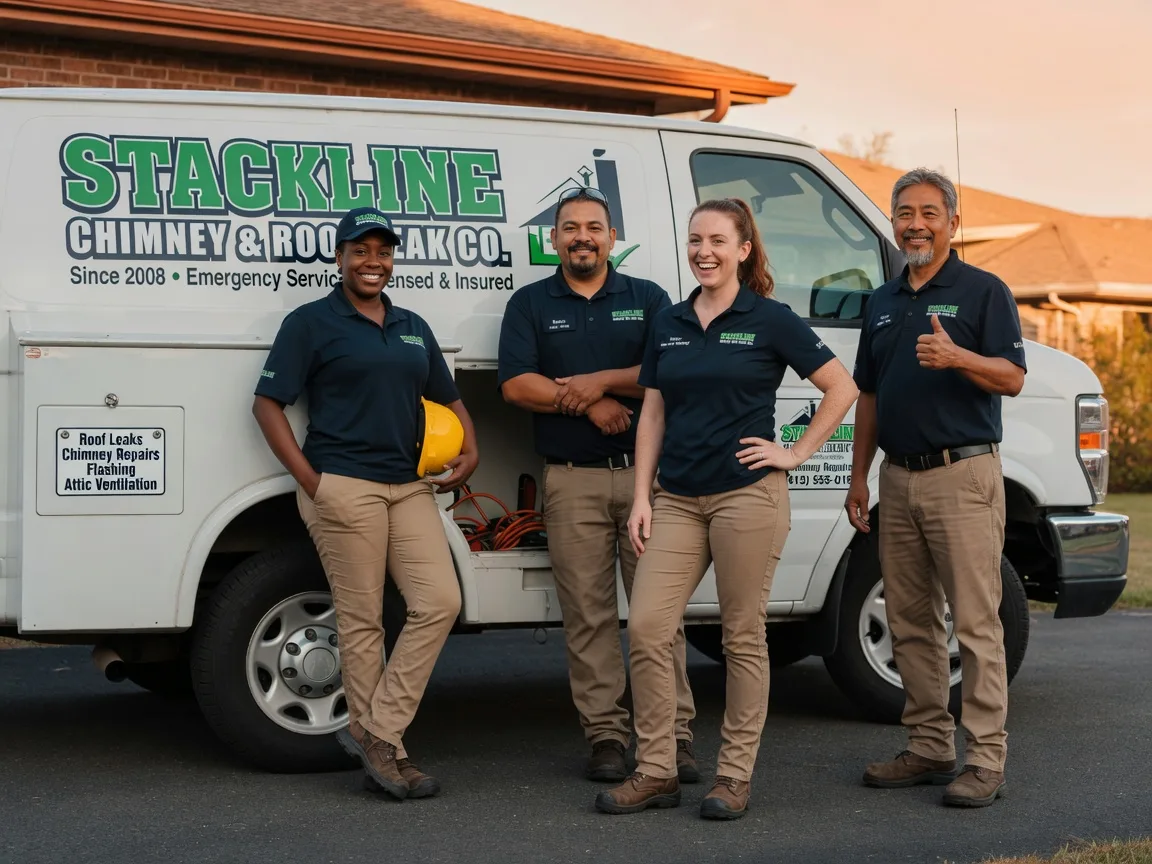 Chimney flashing repair company in South Shore, SD
